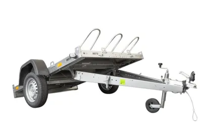 Remorque Porte-Moto Basculante 3 Motos - UNITRAILER MOTO 3 – 750 kg