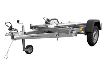 Remorque Moto Sans Plancher 1 Rail - UNITRAILER – Compacte et Légère 750 kg