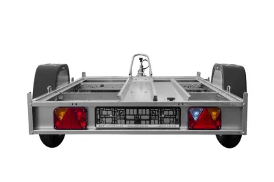 Remorque Moto Sans Plancher 1 Rail - UNITRAILER – Compacte et Légère 750 kg – photo 10
