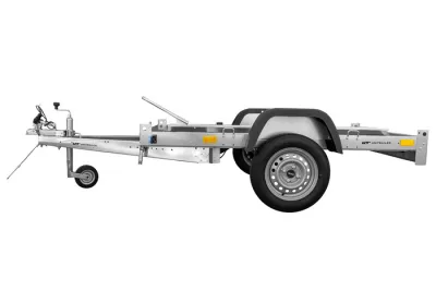 Remorque Moto Sans Plancher 1 Rail - UNITRAILER – Compacte et Légère 750 kg – photo 5