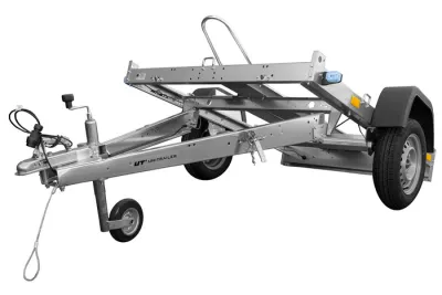 Remorque Moto Sans Plancher 1 Rail - UNITRAILER – Compacte et Légère 750 kg – photo 6