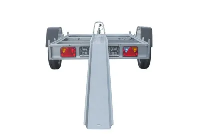 Remorque Moto Sans Plancher 1 Rail - UNITRAILER – Compacte et Légère 750 kg – photo 9