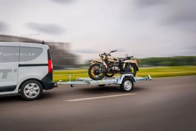 Remorque Porte-Moto et Porte-Quad MOTOQUAD 266 – Basculante 750 kg – photo 6
