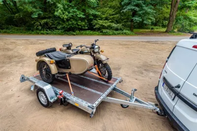 Remorque Porte-Moto et Porte-Quad MOTOQUAD 266 – Basculante 750 kg – photo 9