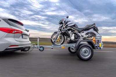 Remorque Moto UNITRAILER Rider 1 – Compacte avec Timon Basculant – photo 9