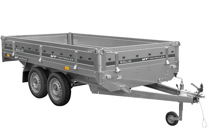 Remorque 2 Essieux Polyvalente 304×153 - UNITRAILER SOLID 300/2 – 750 kg