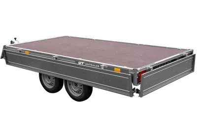 Remorque 2 Essieux Polyvalente 304×153 - UNITRAILER SOLID 300/2 – 750 kg – photo 7