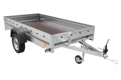 Remorque Voiture Simple Essieu 264×125 - UNITRAILER Garden Trailer 264 – 750 kg