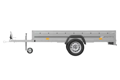 Remorque Voiture Simple Essieu 264×125 - UNITRAILER Garden Trailer 264 – 750 kg – photo 5