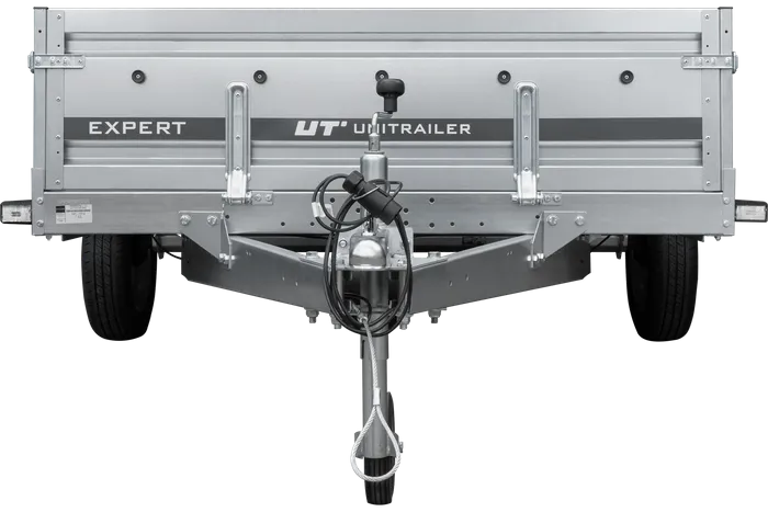 Remorque Professionnelle Simple Essieu 264×150 - UNITRAILER EXPERT 2615 – 750 kg