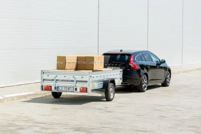 Remorque Professionnelle Simple Essieu 264×150 - UNITRAILER EXPERT 2615 – 750 kg – photo 3