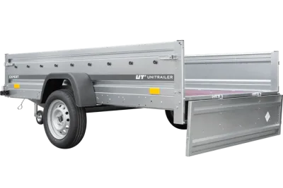 Remorque Professionnelle Simple Essieu 264×150 - UNITRAILER EXPERT 2615 – 750 kg – photo 6