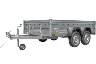 Remorque Professionnelle 2 Essieux 264×150 - UNITRAILER EXPERT 2615/2 – 750 kg