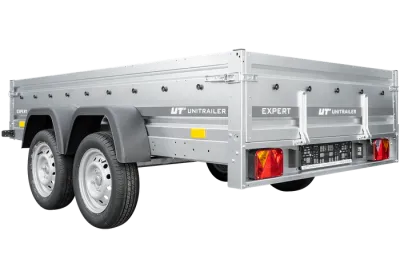 Remorque Professionnelle 2 Essieux 264×150 - UNITRAILER EXPERT 2615/2 – 750 kg – photo 6