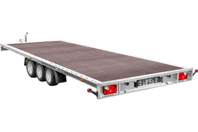 Dépanneuse Plateau 3 Essieux 600×215 - UNITRAILER UNIPLAT 600/3 S – 3500 kg – photo 3