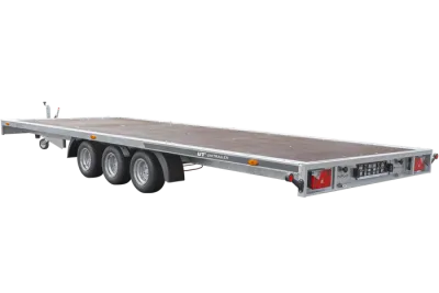 Dépanneuse Plateau 3 Essieux 600×215 - UNITRAILER UNIPLAT 600/3 S – 3500 kg – photo 4