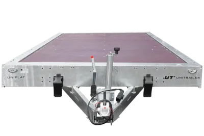 Dépanneuse Plateau 3 Essieux 600×215 - UNITRAILER UNIPLAT 600/3 S – 3500 kg – photo 5
