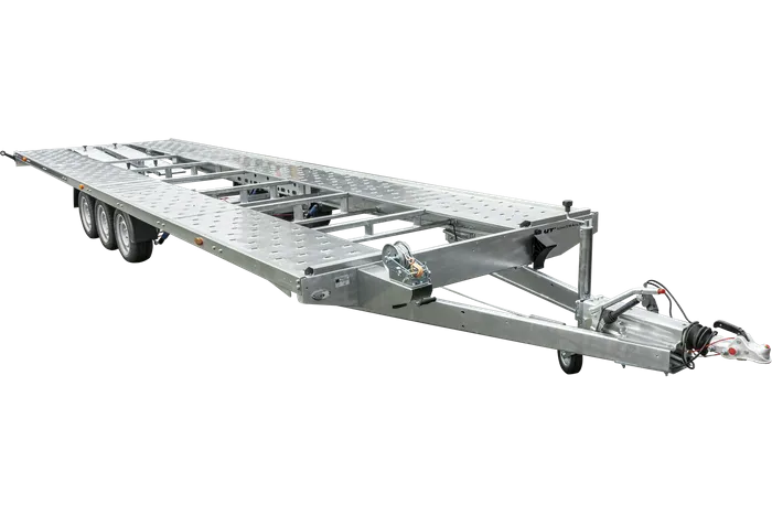 Remorque Porte-Voiture 3 Essieux 800×230 - UNITRAILER UNIPLAT 800/3 S – 3500 kg