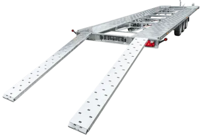 Remorque Porte-Voiture 3 Essieux 800×230 - UNITRAILER UNIPLAT 800/3 S – 3500 kg – photo 5