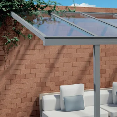 Carport Aluminium Adossé avec Toiture Polycarbonate – 2 à 3 Pieds – photo 4