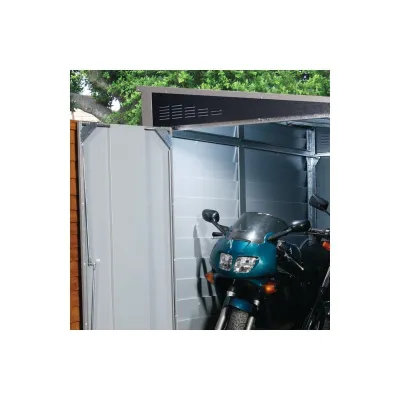 Garage Moto Métal Anthracite 5,3m² TRIMETALS Titan 960 – Sécurisé – photo 4