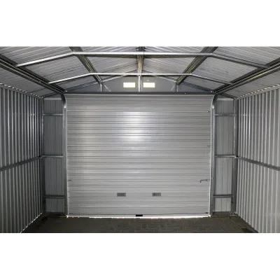 Garage Métal Anthracite DURAMAX 19,95m² Grande Hauteur 2,60m – SUV et Monospace – photo 6