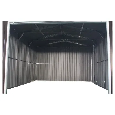 Garage Métal Anthracite 19,52m² Porte Enroulable – photo 12
