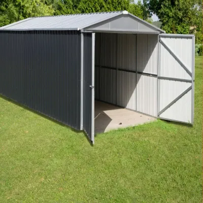 Garage Métal YARDMASTER Anthracite 19,07m² Multifonction – photo 3