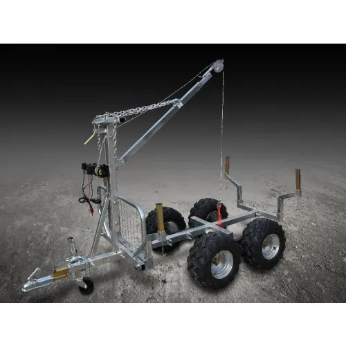 Remorque forestiere pour quad 1000 kg – Vilkan