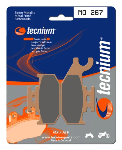 Plaquettes de frein pour quad Can-Am – Tecnium