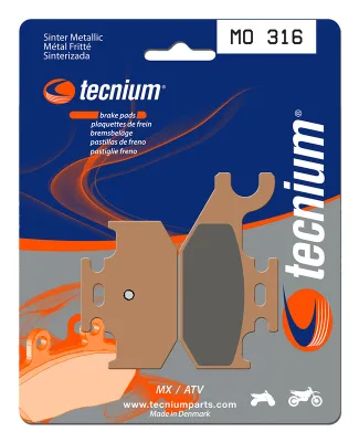 Plaquettes de frein MO 316 pour quad Yamaha – Tecnium – photo 2
