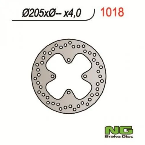 Disque de frein arrière pour quad Can-Am / Bombardier Outlander 200/330/400/800 – NG