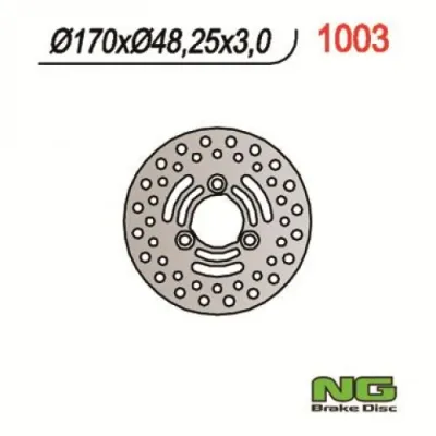 Disque de frein avant pour quad Kawasaki KFX 400 Suzuki 230/250/400/500 – NG