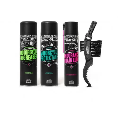 Kit nettoyage pour quad + protection + lubrification – muc-off