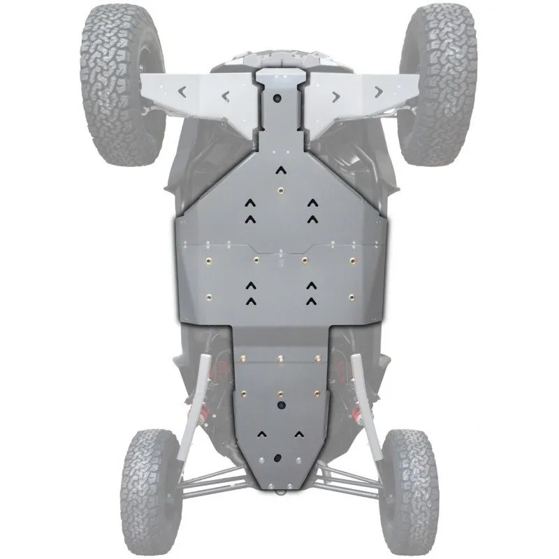 Protection centrale pour Polaris RZR Turbo S – XRW en aluminium