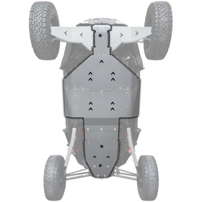 Protection centrale pour Polaris RZR Turbo S – XRW en aluminium – photo 2