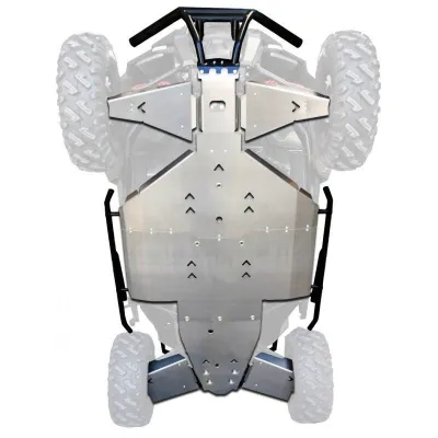 Protection central pour Polaris RZR 900 S / 1000 S – XRW en aluminium