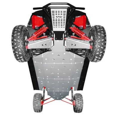 Protection central pour Polaris RZR 900 XP – XRW en aluminium