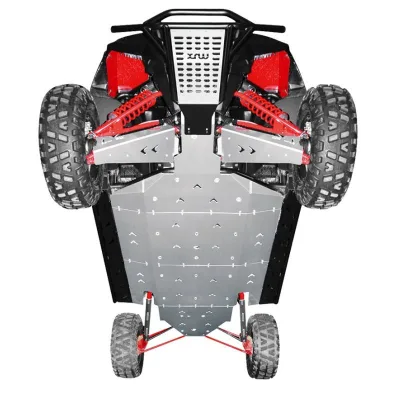 Protection central pour Polaris RZR 900 XP – XRW en aluminium – photo 2