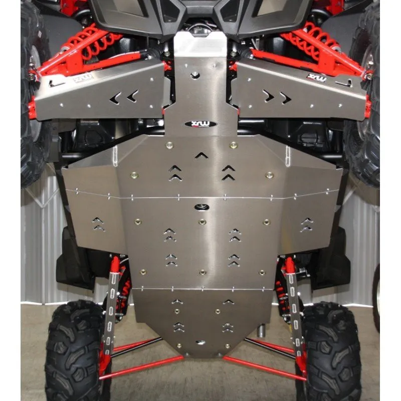 Protection central pour Polaris RZR 900 XP – XRW en alu