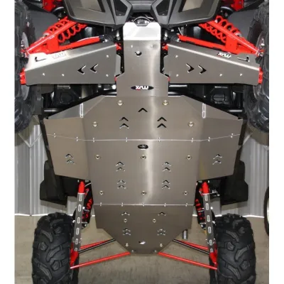 Protection central pour Polaris RZR 900 XP – XRW en alu