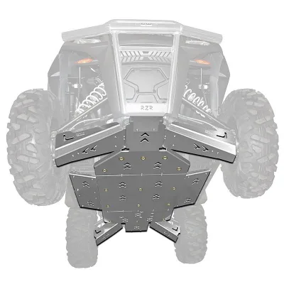 Protection central pour Polaris RZR 800 – XRW en alu – photo 2