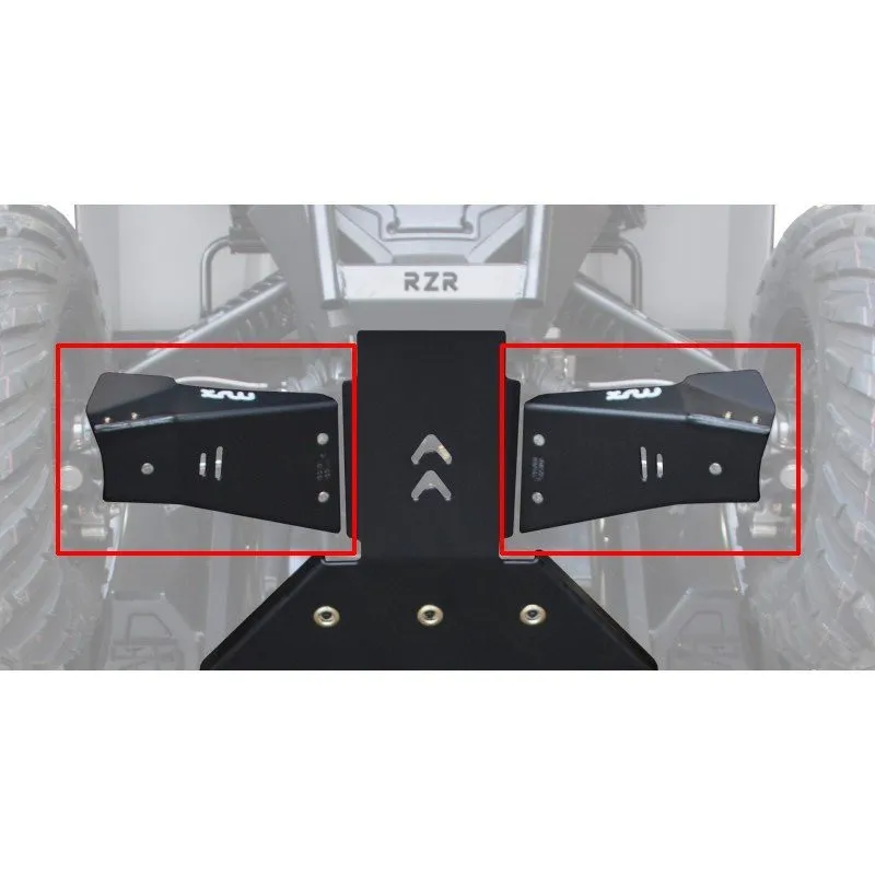 Triangles de protection avant pour Polaris RZR 570 – XRW en PHD