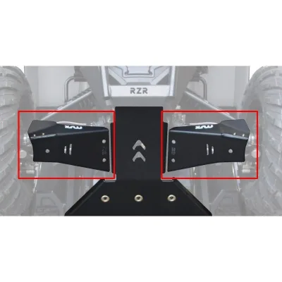 Triangles de protection avant pour Polaris RZR 570 – XRW en PHD – photo 2