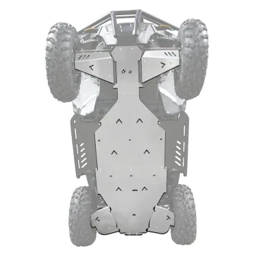 Protection central pour Polaris Ace 570 – XRW en aluminium – photo 2
