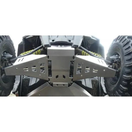 Protections triangles AV Polaris alu RZR 900 S / 1000 S/ 1000 S Trail