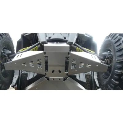 Protections triangles AV Polaris alu RZR 900 S / 1000 S/ 1000 S Trail