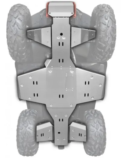 Protection en alu complète – Segway Snarler AT5 S